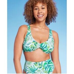 NWT Shade & Shore Underwire Bralette Bikini Top